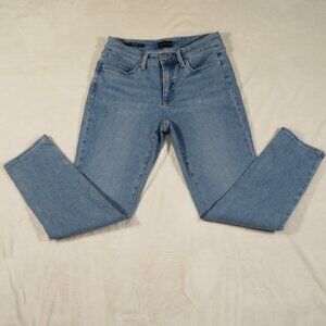 Talbots Slim Ankle Jeans Curvy Monterey Wash 0P